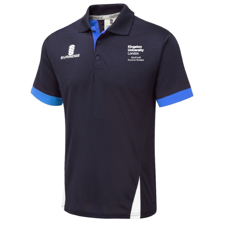 Blade Polo Shirt : Navy / Royal / White