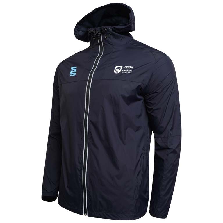 Dual Full Zip Training Jacket : Navy