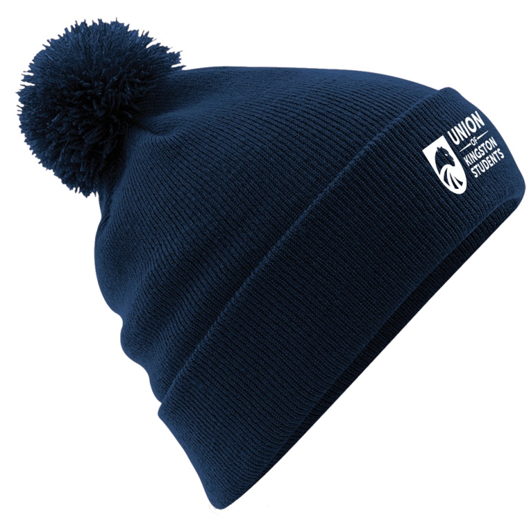 Original Pom Pom Beanie : Navy